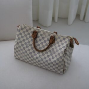 Bolsa Louis Vuitton Damier Azur Speedy 30